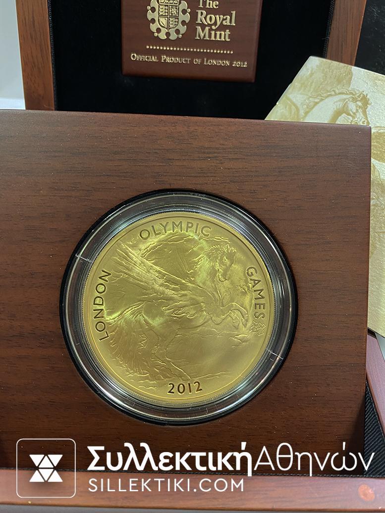 ΑΓΓΛΙΑ 10 Λίρες Gold Proof LONDON 2012 RARE