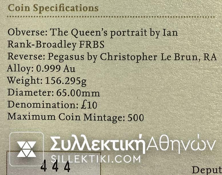 ΑΓΓΛΙΑ 10 Λίρες Gold Proof LONDON 2012 RARE