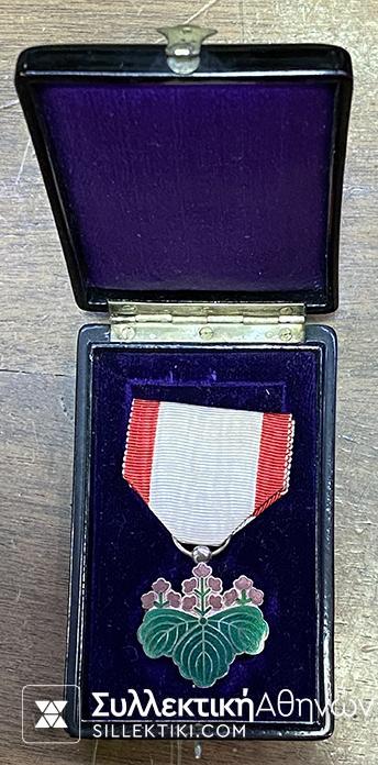 JAPAN.Order of the Rising Sun Enamel Boxed