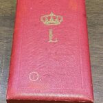ΒΕΛΓΙΟ Ιππότης Order of the Crown With swords on ribbon Boxed