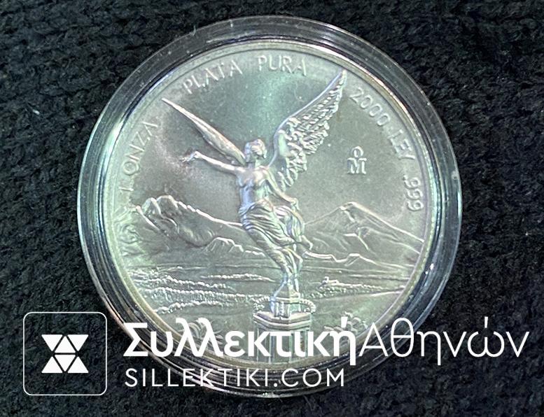 MEXICO Ounce 2000 UNC