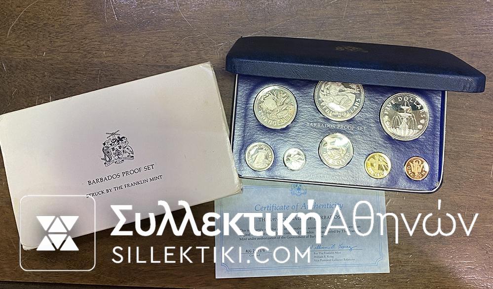 BARBADOS Proof set 1976