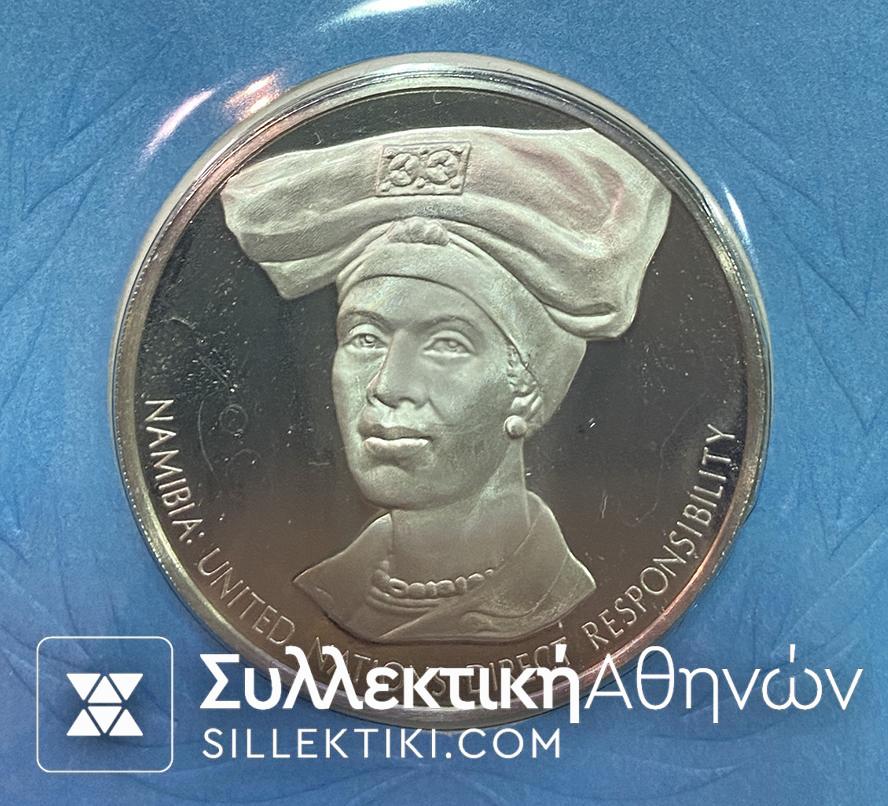 ΣΥΛΛΟΓΗ ΜΕ 5 Ασημένια μετάλλια Proof Και FDC ΟΗΕ 1975