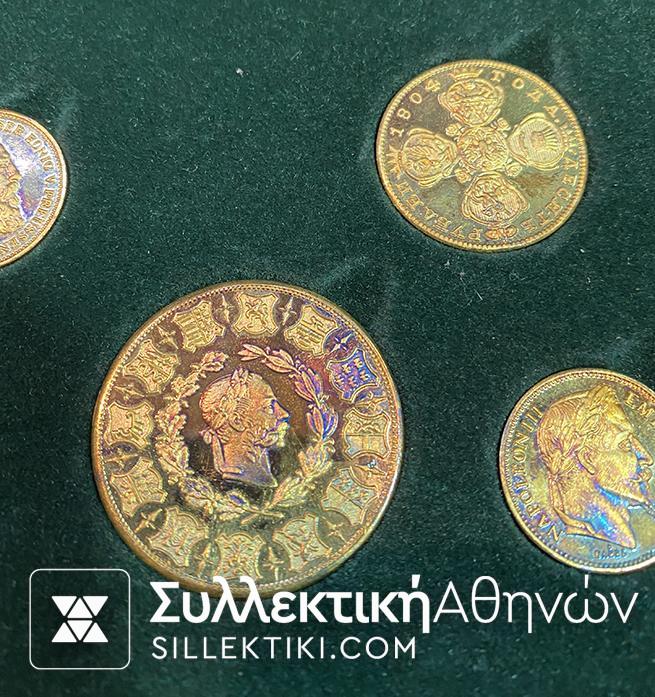 ΧΡΥΣΗ ΕΠΟΧΗ ΤΟΥ ΝΟΜΙΣΜΑΤΟΣ Συλλογή της Mailink νε ασημένια επίχρυσα αντίγραφα από τα πιο ακριβά και σπάνια νομίσματα της Ευρώπης και της Ελλάδος