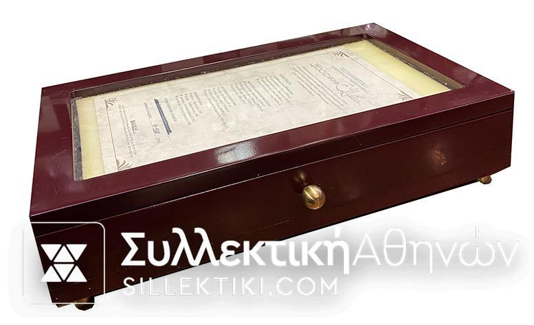 3.000 ΧΡΟΝΙΑ ΕΛΛΑΔΑ Συλλογή τησ Mailink Με ασημένια επίχρυσα αντίγραφα Ελληνικών νομισμάτων