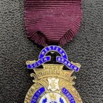 Masonic Medal Enamel 1931-37 London