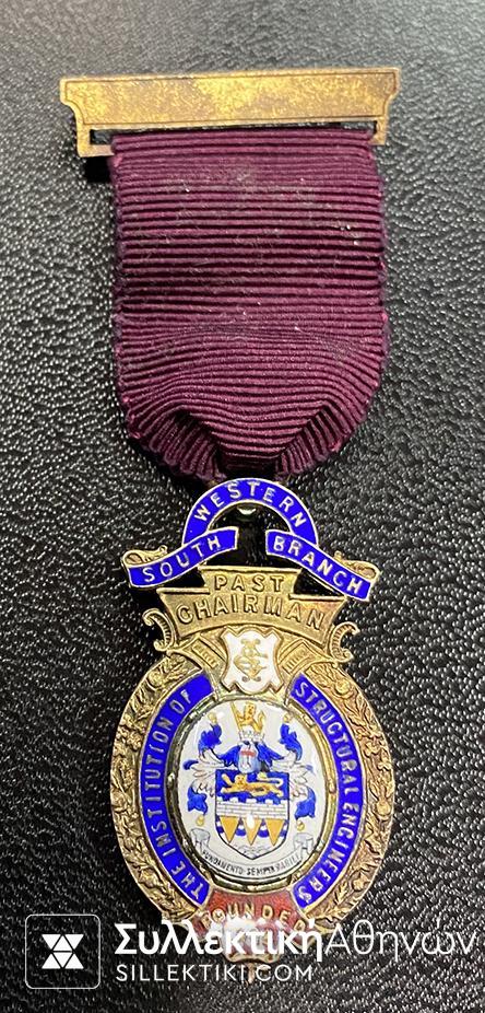 Masonic Medal Enamel 1931-37 London