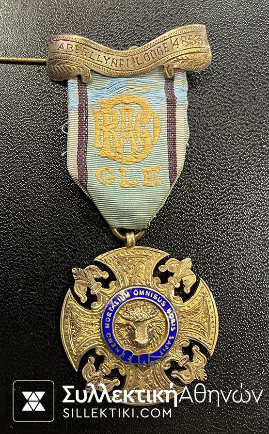 Masonic medal silver 1926