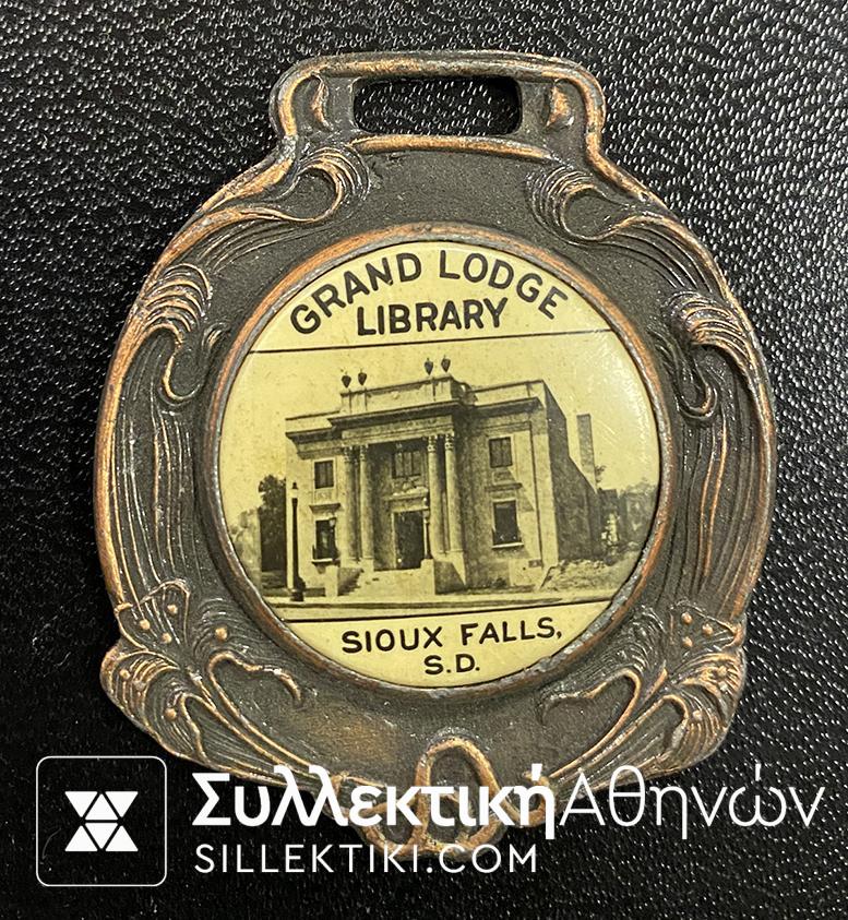 Masonic Medal St. Louis Grand Lodge Library