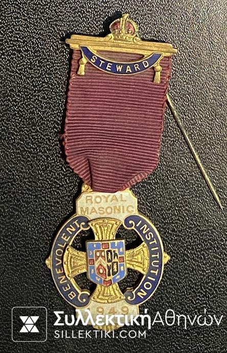 Masonic Medal ENGLAND