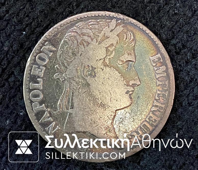 FRANCE 5 Franc 1813 L VF