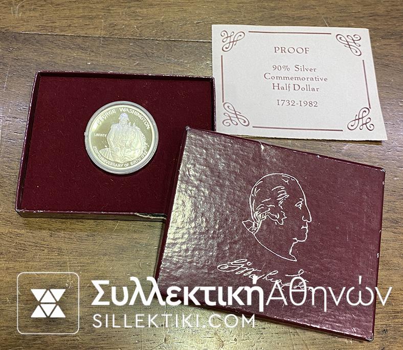 USA 1/2 Dollar 1982 Proof