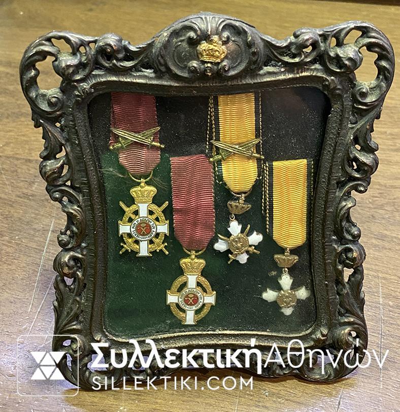 4 Miniature medals
