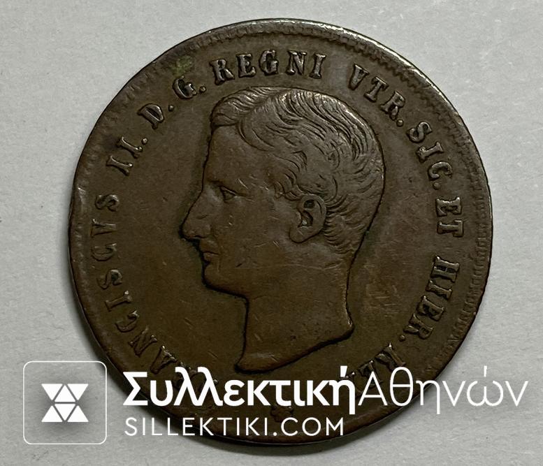 ITALIA (Napoli) 2 Tornesi 1859 VF+