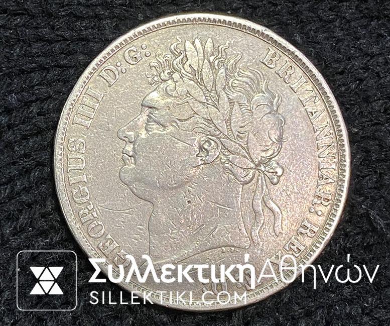 GR. BRITAIN Crown 1821 VF+++