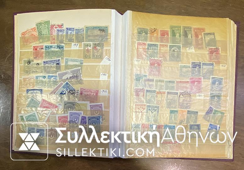 Συλλογή με παλιά κλασικά γραμματόσημα