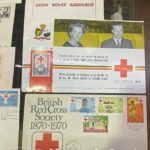 Collection of 31 FDC Red Cross