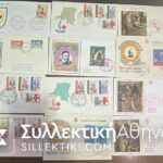 Collection of 31 FDC Red Cross