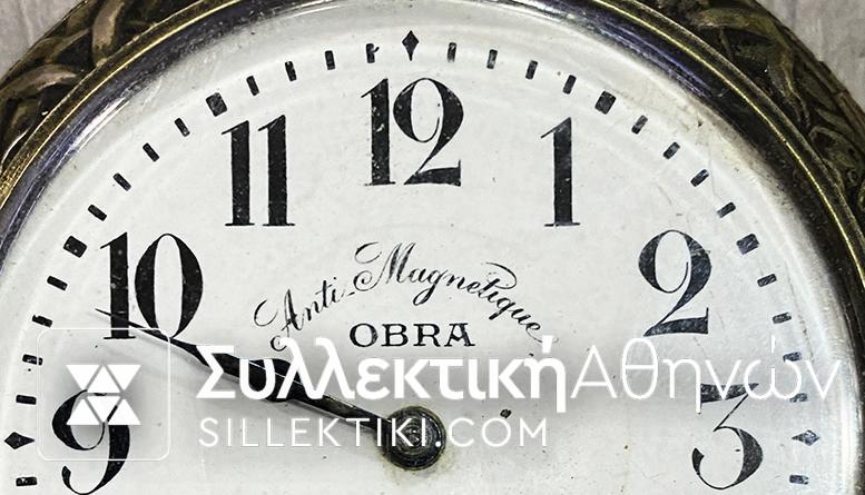 Ρολόι τσέπης OBRA Πολύ μεγάλη διάσταση σκαλιστό