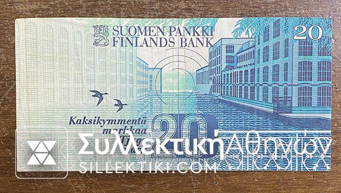 FINLAND 20 Mark 1993 XF