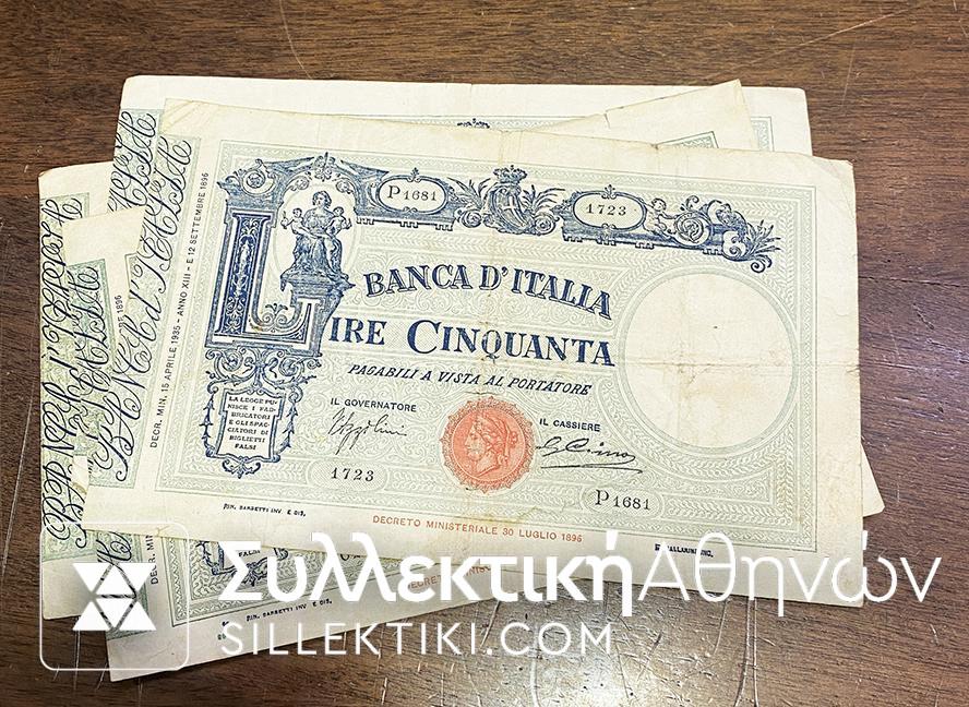 ITALY 50 Lire 1934 VF