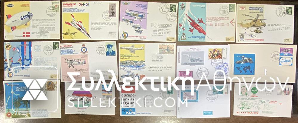 15 Covers First Flight and FDC