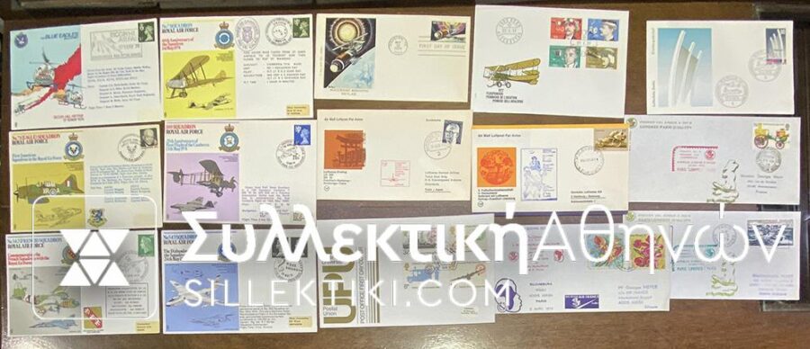 15 Covers First Flight and FDC