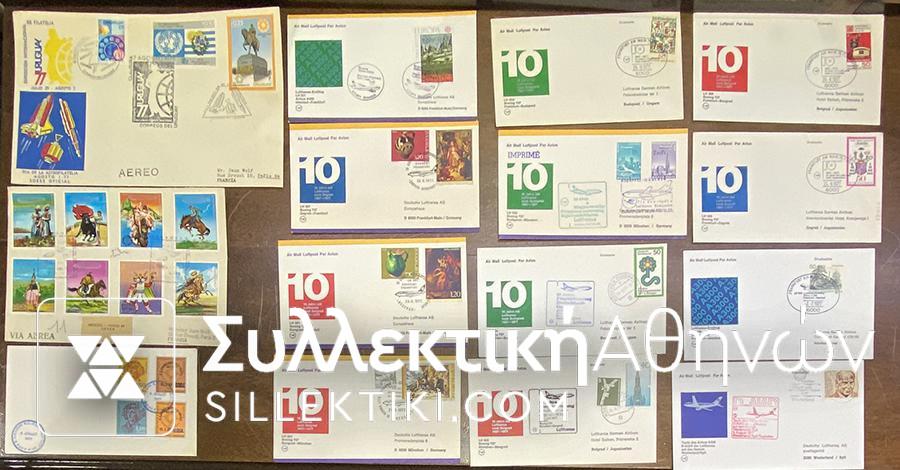 15 Covers First Flight and FDC