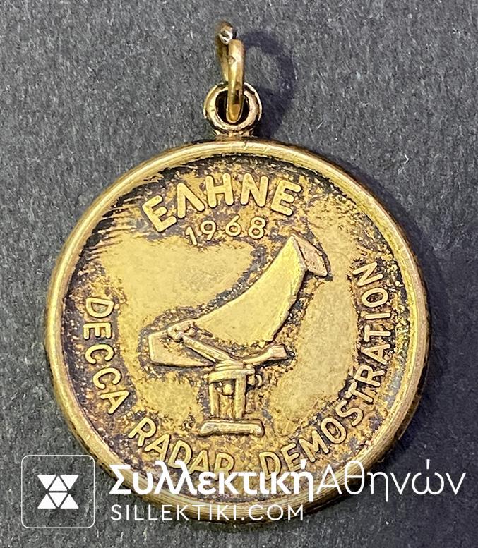Medal Deco Radar 1966/67/68 THE QUEEN'S AWARD