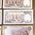 CYPRUS Collection of 14 Different Notes of 1 Pound XF to AU