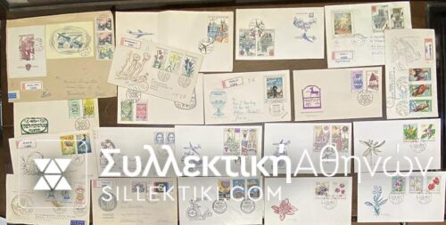 CZECHOSLOVAKIA 20 FDC 60s