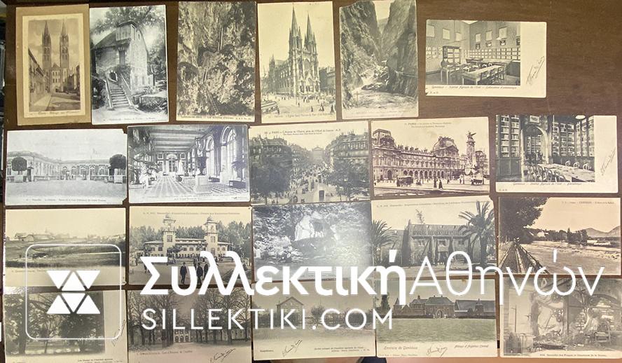 FRANCE 20 Old Postcard