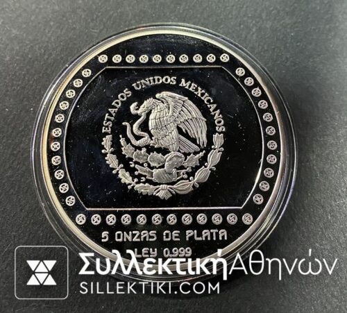 mexico 5 onzas Silver 155 gr