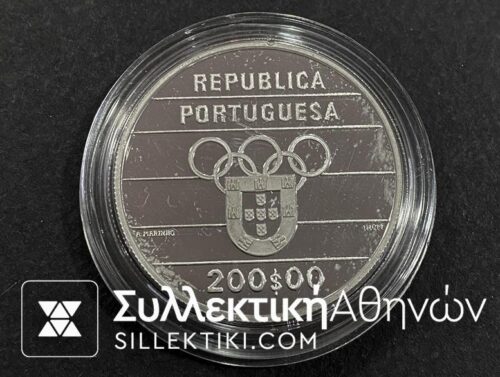 PORTUGAL 200 Escudos 1992 Proof