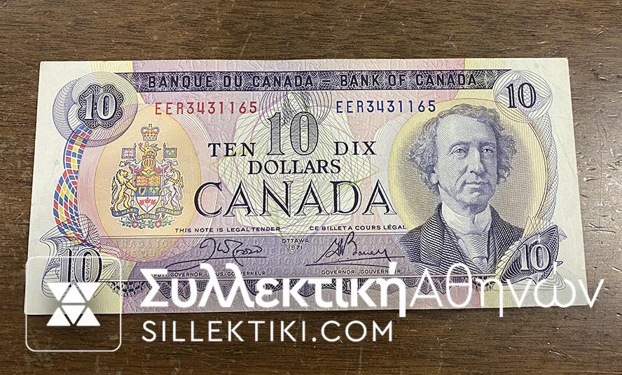 CANADA 10 Dollar 1971 AU