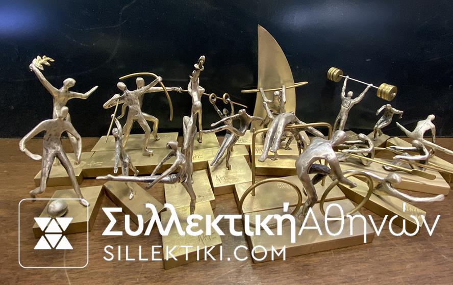 Collection Mailink 20 Silver Miniatures Olympic Games