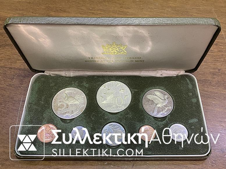 TRINIDAD AND TOBAGO Proof set 1974