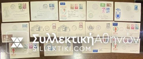 FINLAND 14 FDC 50s 60s