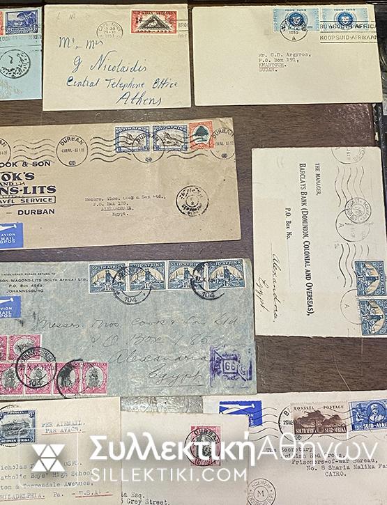 24 Φάκελοι από διάφορες χώρες της ΑΦΡΙΚΗΣ