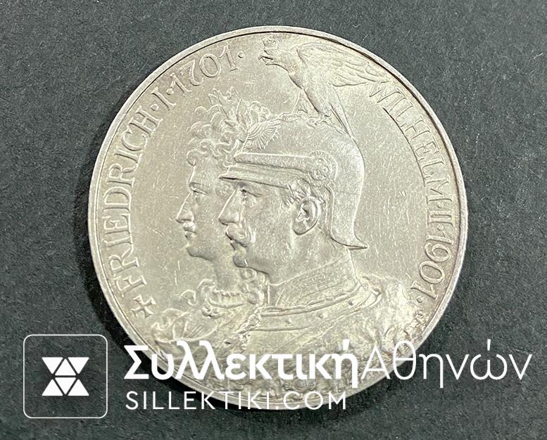 GERMANY Prussia 5 Mark 1901 AU