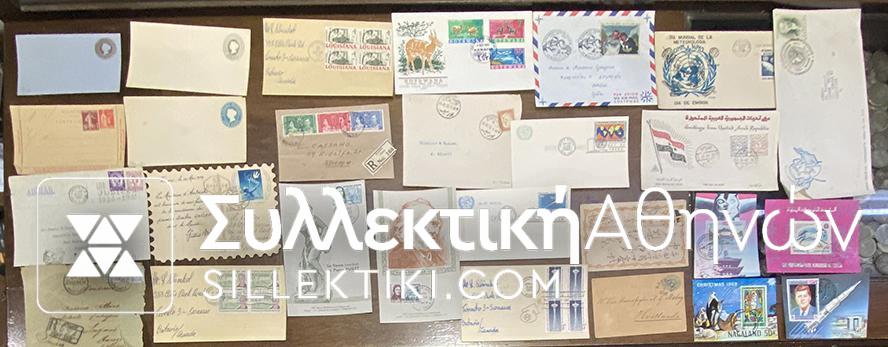 21 Covers some FDC from Various countries