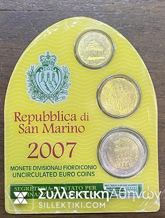 SAN MARINO 2007 SET 3
