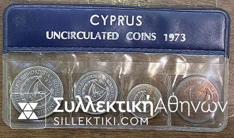CYPRUS SET 1973 UNC