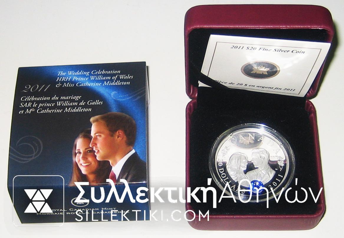 CANADA 20 Dollars 2011