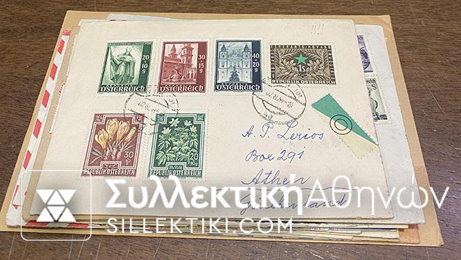 ΑΥΣΤΡΙΑ 20 FDC , αναμνηστικές σφραγίδες