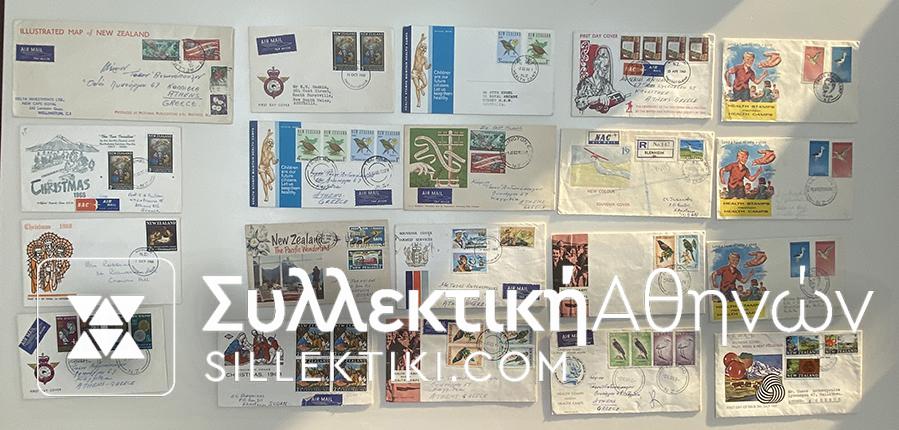 NEW ZEALAND 20 FDC 60s