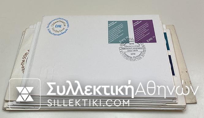 ΙΡΛΑΝΔΙΑ 23 Φάκελοι πρώτης μέρας κυκλοφορίας