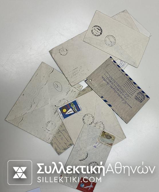 ΚΟΥΒΑ 8 Φάκελοι μετά το 1960 , περιλαμβ. και αερογράμματα