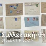 BELGIUM 12 Covers before 1940 Interesting Lot