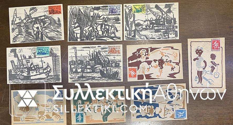 NETHERLAND 10 C.M. 50s/60s